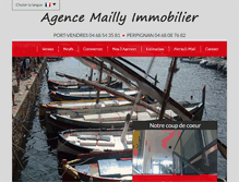 Tablet Screenshot of mailly-immobilier.fr